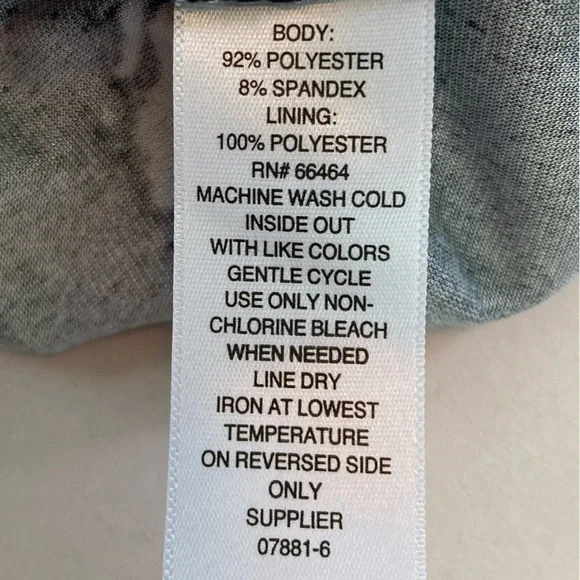 Boutique Velvet A-Line Black Dark Floral Choker Dress (Size 1X) - Picture 9 of 10